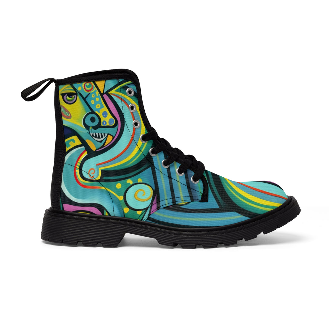 Women's Canvas Boots - Mod Dragon