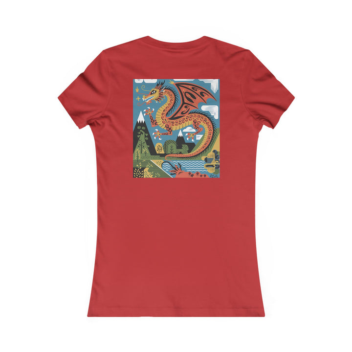 Women's Tee - Mexican Dragona Shirt for Dragon Lover Women