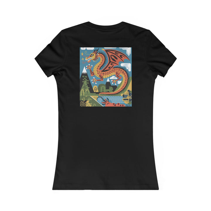 Women's Tee - Mexican Dragona Shirt for Dragon Lover Women