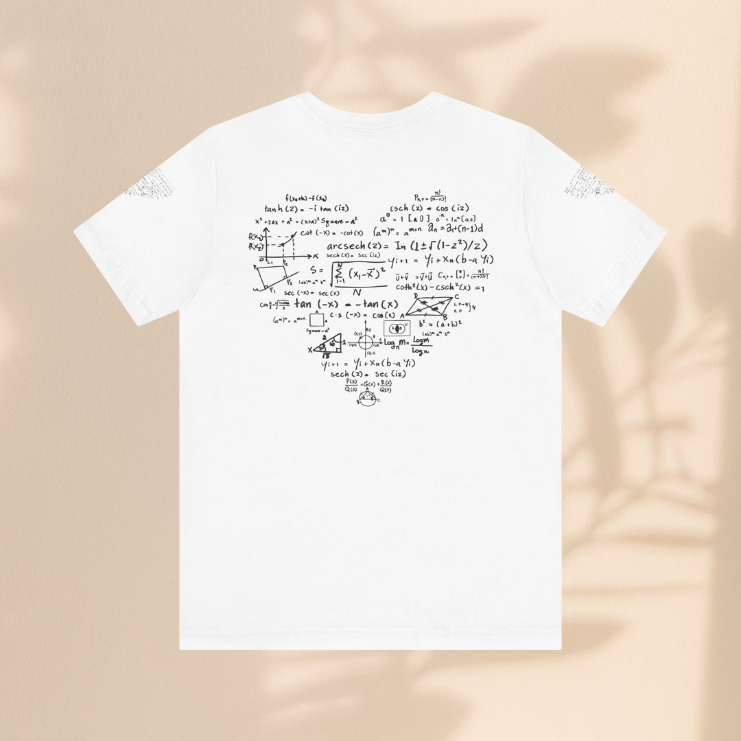 Unisex Jersey Short Sleeve Tee - Math Heart