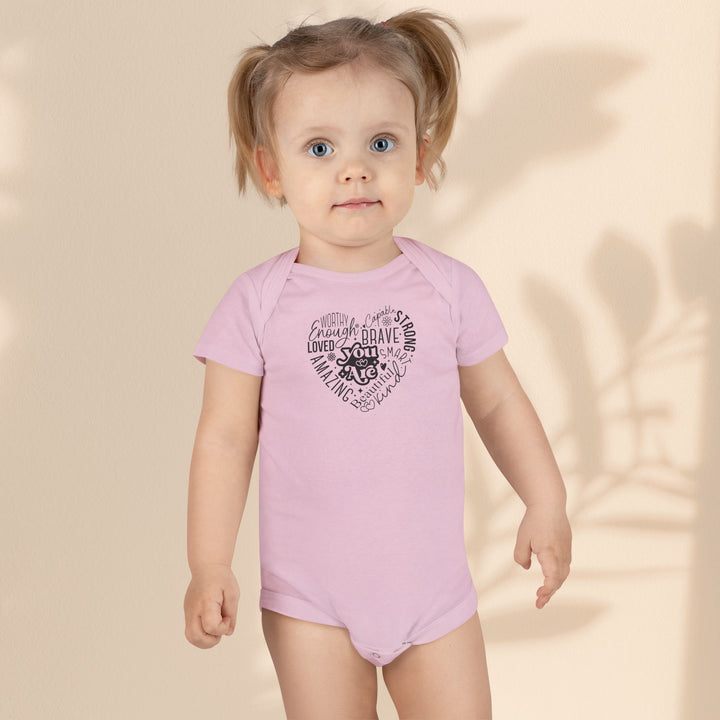 Baby Short Sleeve Onesie® - You Are Loved