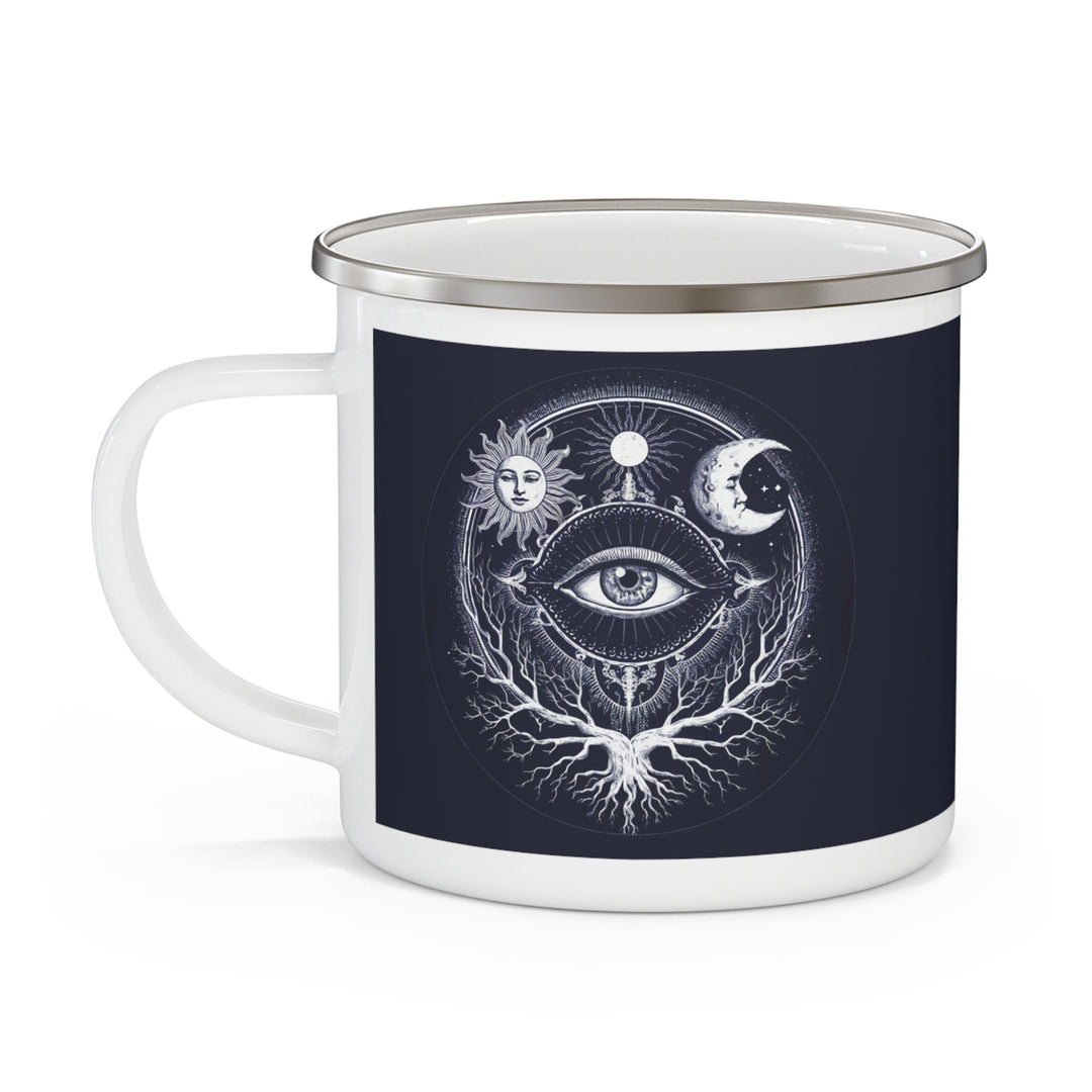 Enamel Camping Mug - Sacred Eye