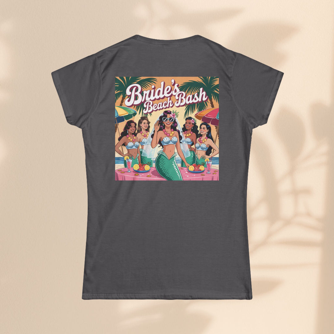 Bridal Beach Bash Tee, Tropical Party Shirt, Summer Wedding Celebration Top, Bride Tribe Gift, Bachelorette Bash Apparel