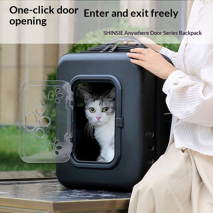 Space Capsule Pet Backpack | Cat & Dog Travel Carrier