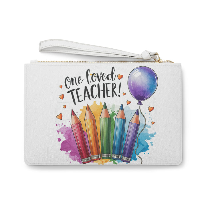 Clutch Bag - One Loved Teacher