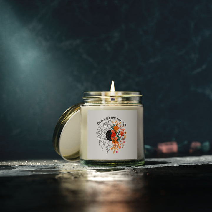 There is no one like you Scented Coconut Apricot Candles