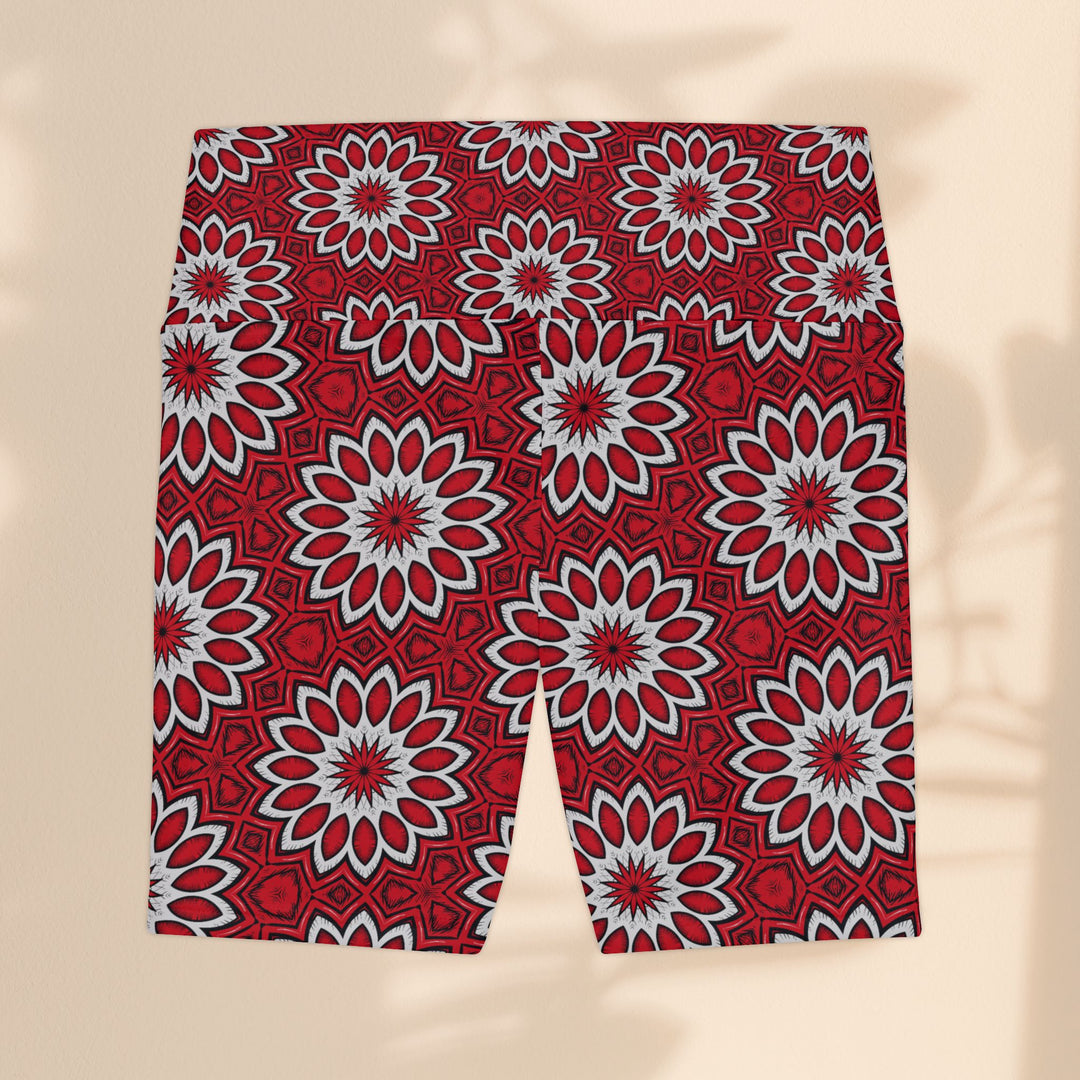 Women's Workout Shorts - Eternal Bloom