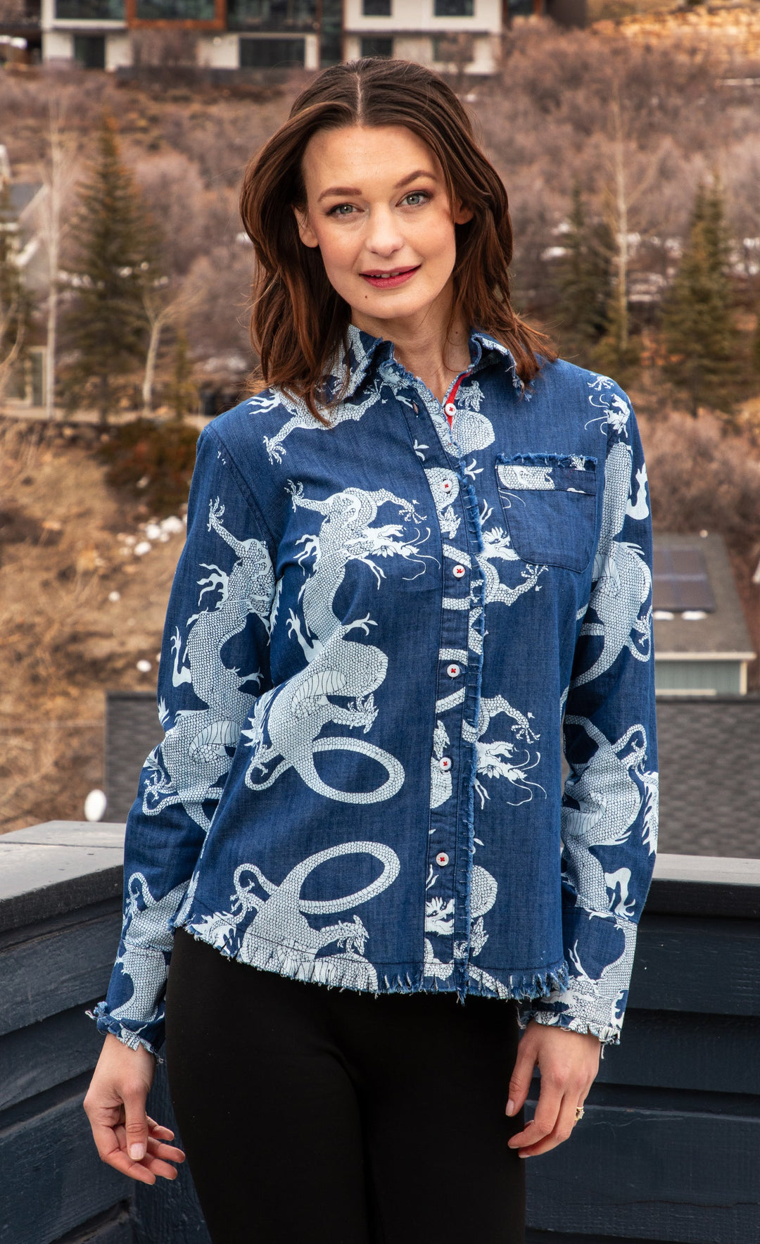 Blue Dragon Denim Cape Cod | Dragon Denim Shirt