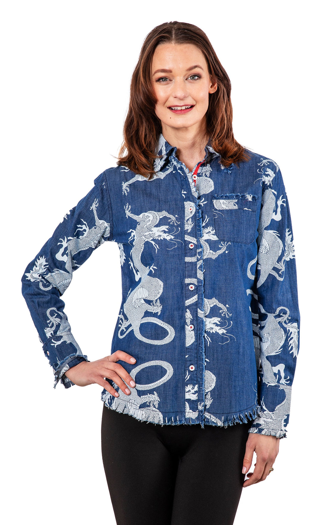 Blue Dragon Denim Cape Cod | Dragon Denim Shirt