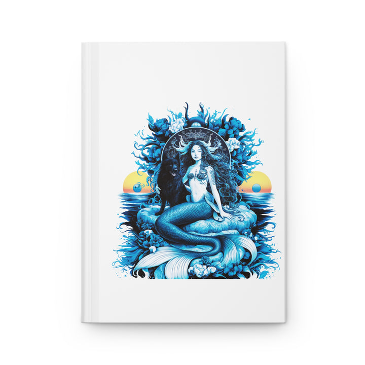 Hardcover Journal Matte - Majestic Mermaid Queen