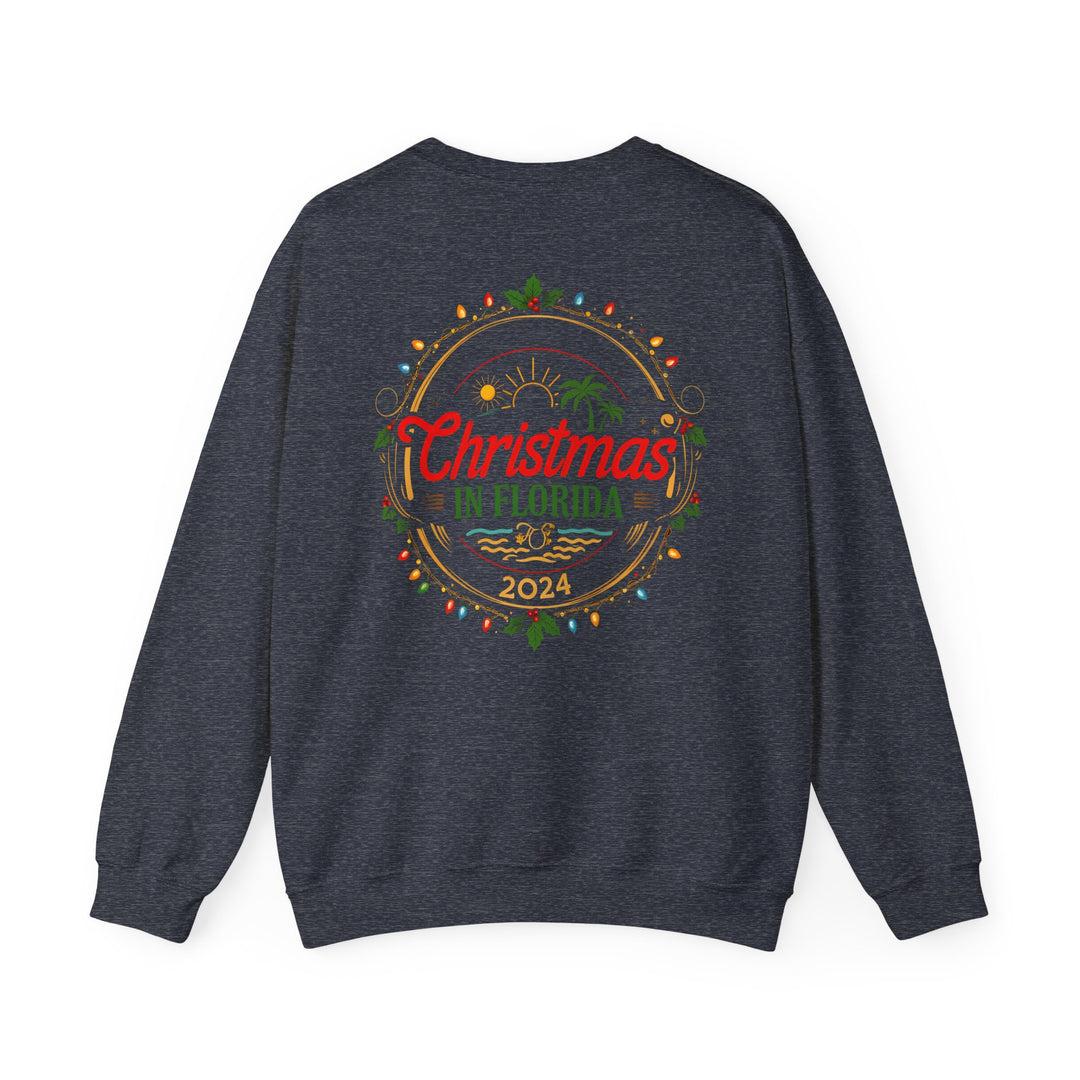 Unisex Heavy Blend™ Crewneck Sweatshirt - Christmas in Florida