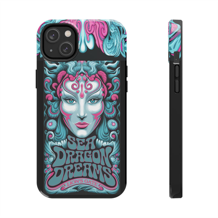 Tough Phone Cases - Sea Dragon Dreams Psychedelic