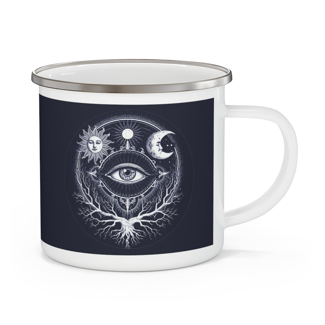 Enamel Camping Mug - Sacred Eye