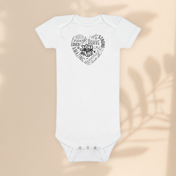 Baby Short Sleeve Onesie® - You Are Loved