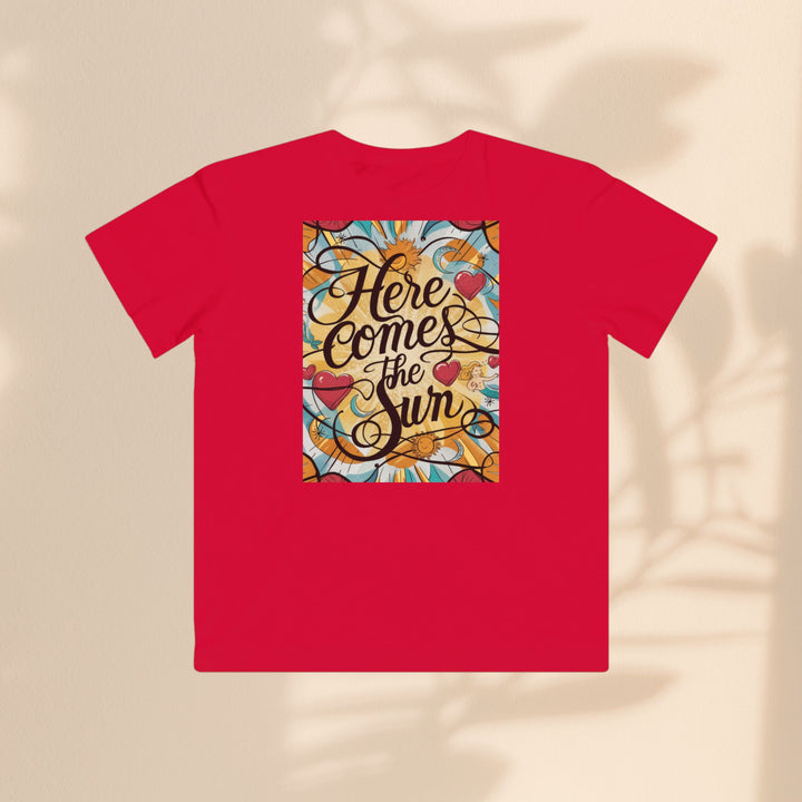 Kids Fine Jersey Tee - Here Comes The Sun