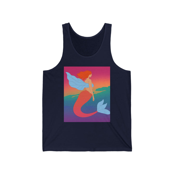 Unisex Jersey Tank - Angel Mermaid