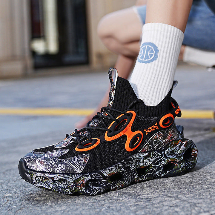 Men's Galaxy Blade Sneakers | Breathable Flyknit Running Shoes