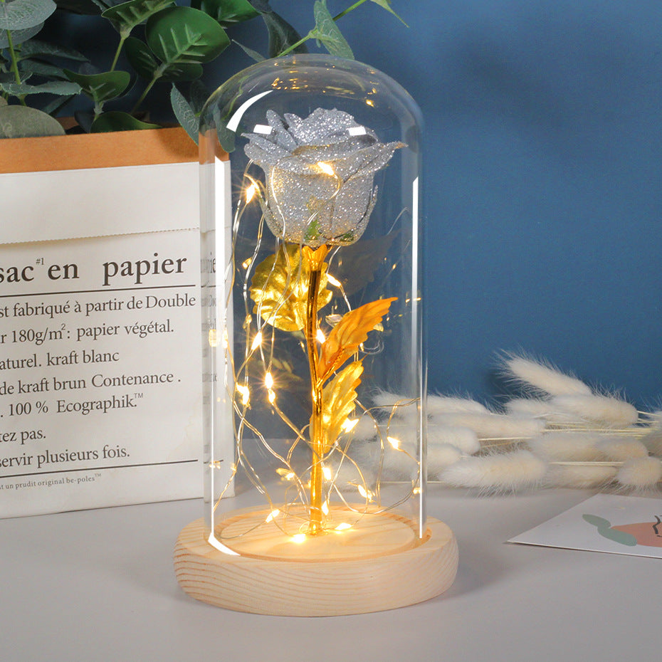 Eternal Rose LED Glass Dome | Romantic Valentine's Day Gift