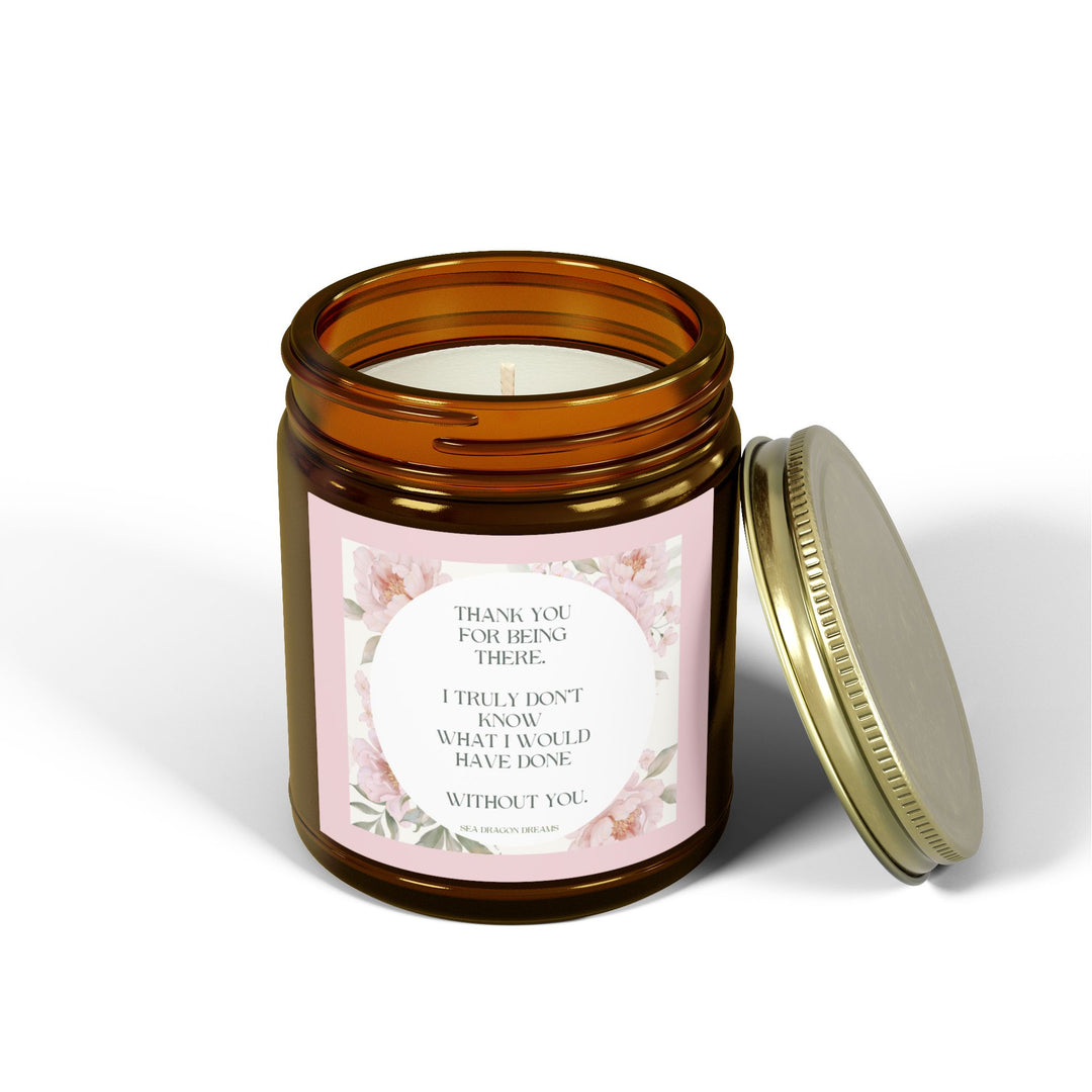 Scented Coconut Apricot Candles (4oz, 9oz) - Being There