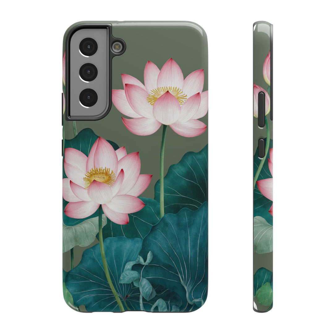 Impact-Resistant Cases - Lotus Flowers