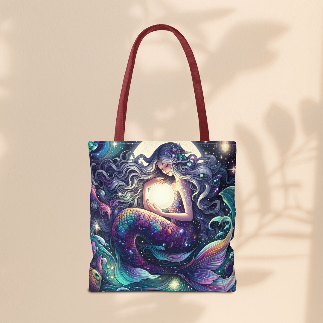 Celestial Mermaid Secret Tote Bag – Stylish Reusable Beach Trip Bag