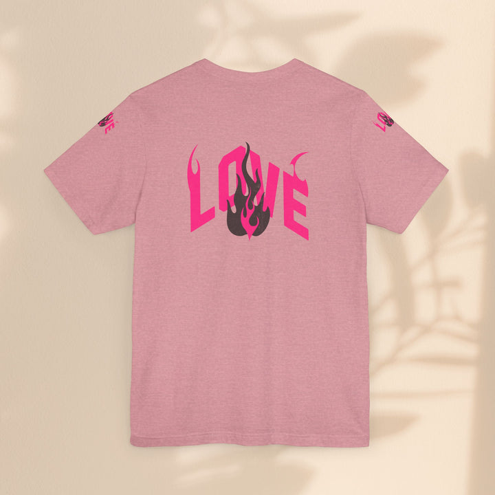 Unisex Jersey Short Sleeve Tee - LOVE