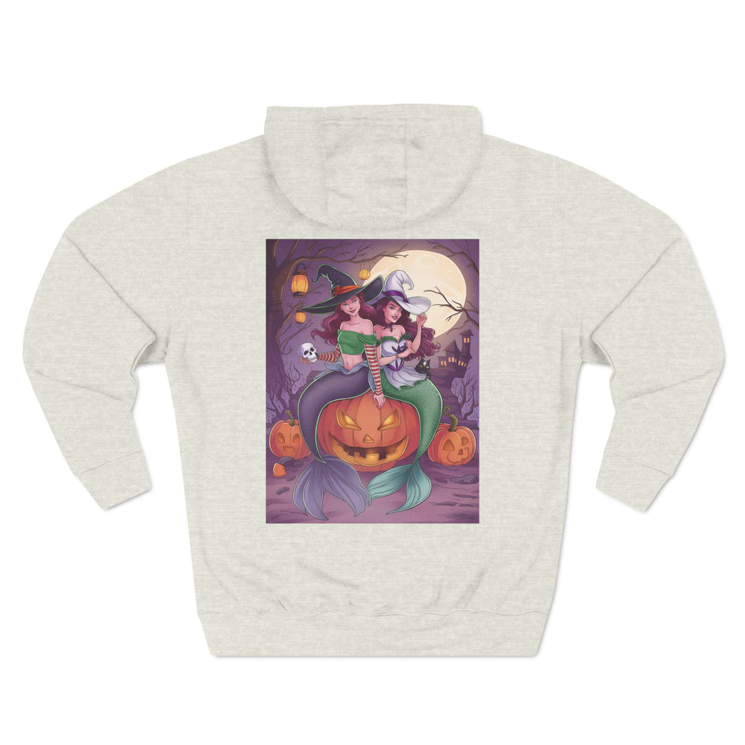 Three-Panel Fleece Hoodie - Witchie Mermaids