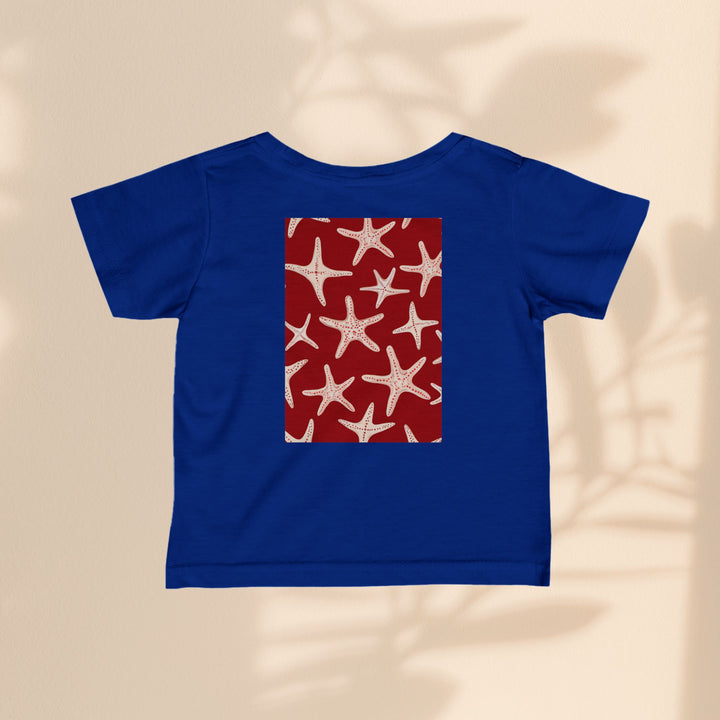 Infant Fine Jersey Tee - Red Star