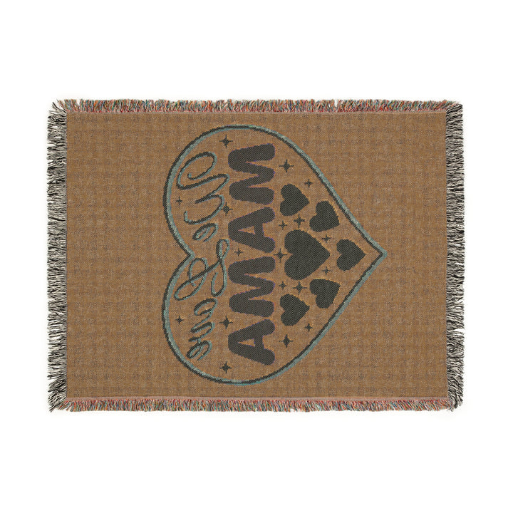Cozy Woven Blanket for Mom - Heartfelt Gifts for Mother's Day & Birthdays