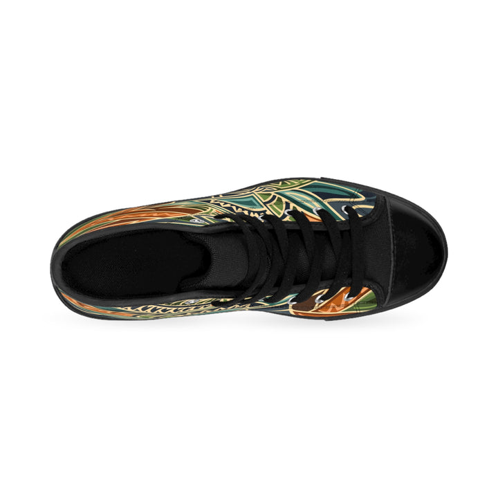 Women's Classic Sneakers - Tribal Orange