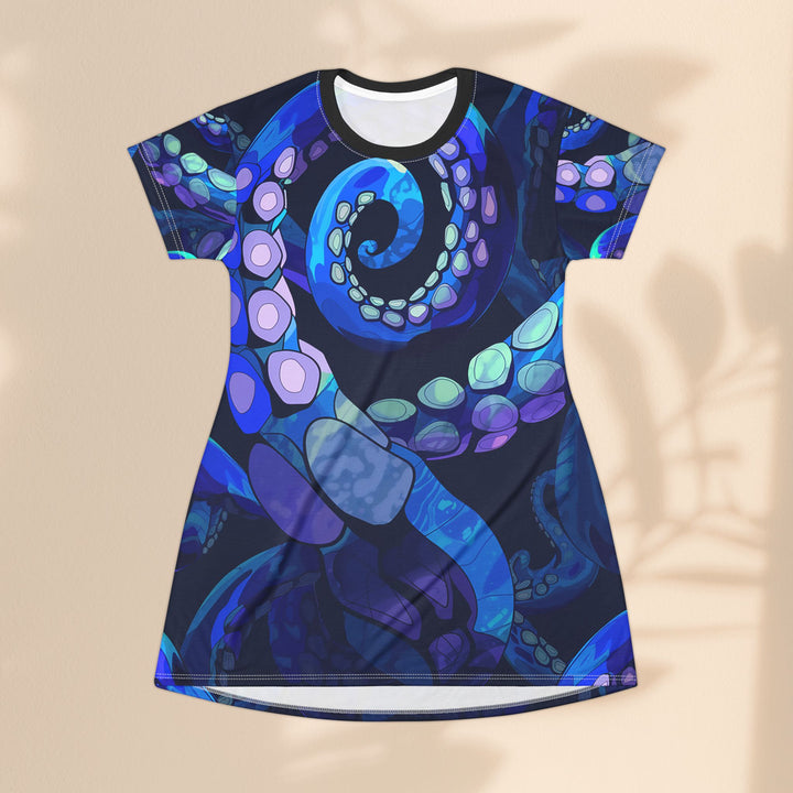 T-Shirt Dress  - Octopus Delight