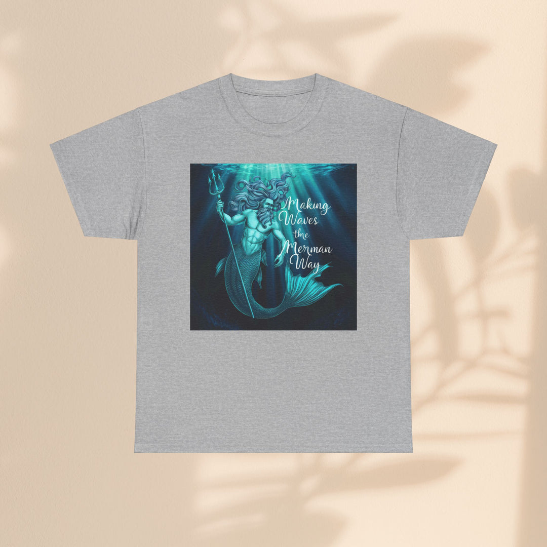 Unisex Heavy Cotton Tee - Guardian of the Sea