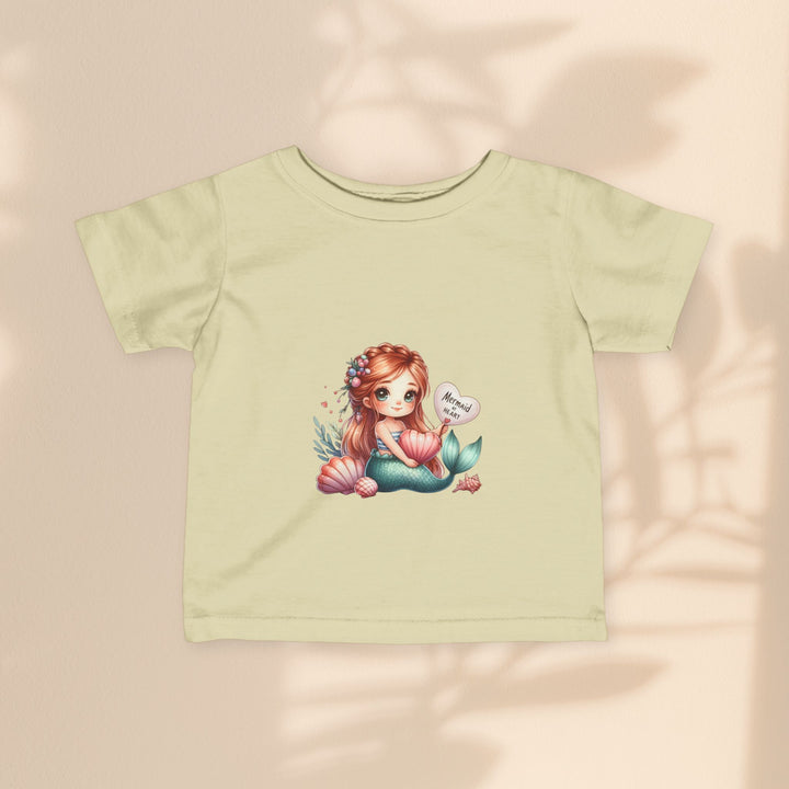 Infant Fine Jersey Tee - Mermaid At Heart