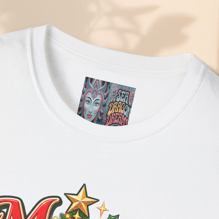 Merry & Bright Christmas T-Shirt – Festive Holiday Graphic Tee
