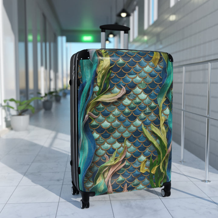 Mermaid Scale Party Suitcase