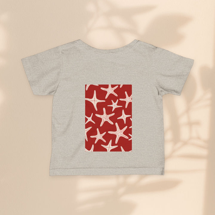 Infant Fine Jersey Tee - Red Star