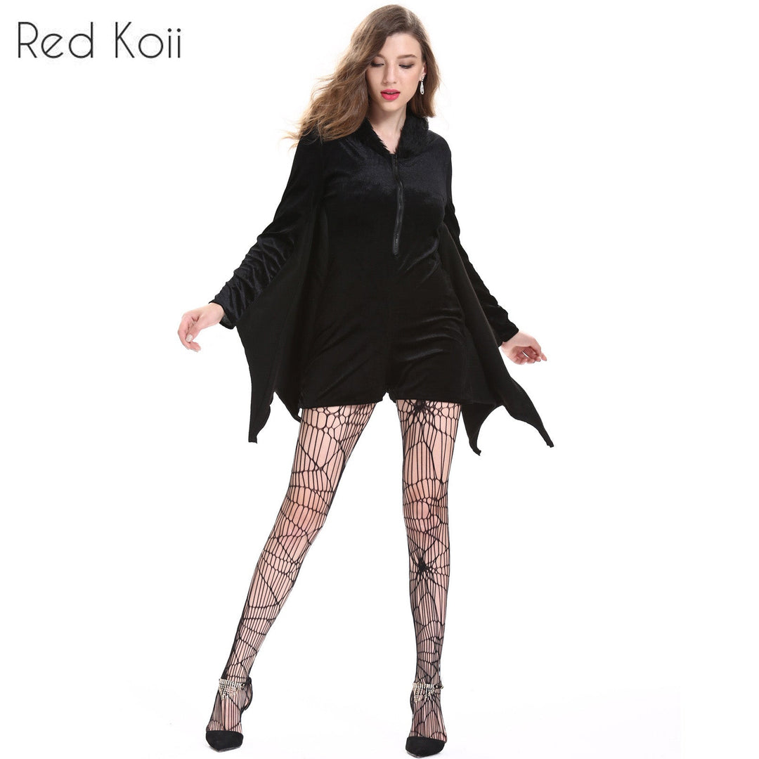 Women’s Bat Vampire Halloween Costume – Gothic Cosplay Outfit