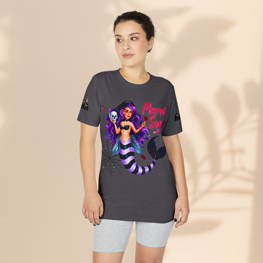 Mermaid Squad Graphic T-Shirt — Halloween Goth Mermaid Tee