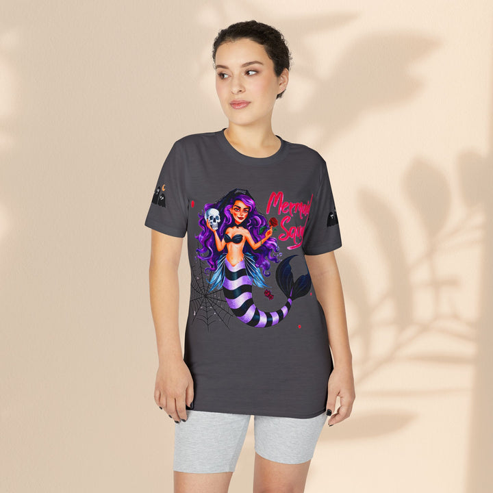 Mermaid Squad Graphic T-Shirt — Halloween Goth Mermaid Tee