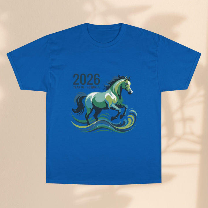 2026 Year of the Horse T-Shirt — Running Horse Graphic