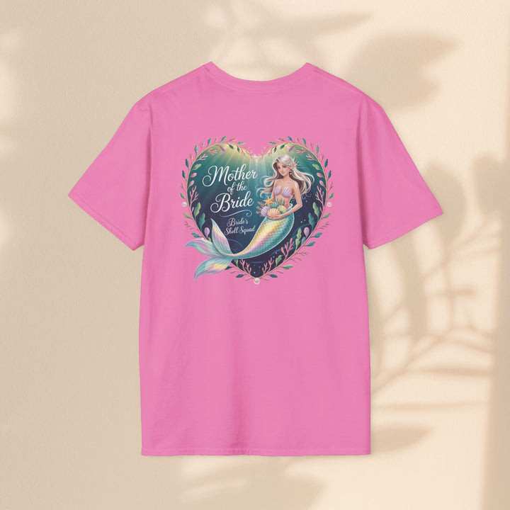 Mother of the Bride Mermaid Unisex Softstyle T-Shirt