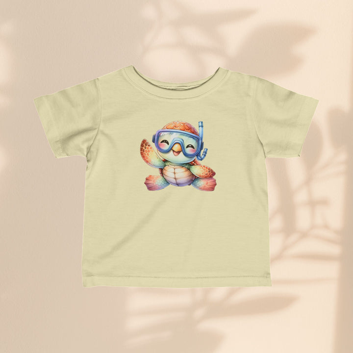 Infant Fine Jersey Tee - Terry Turtle