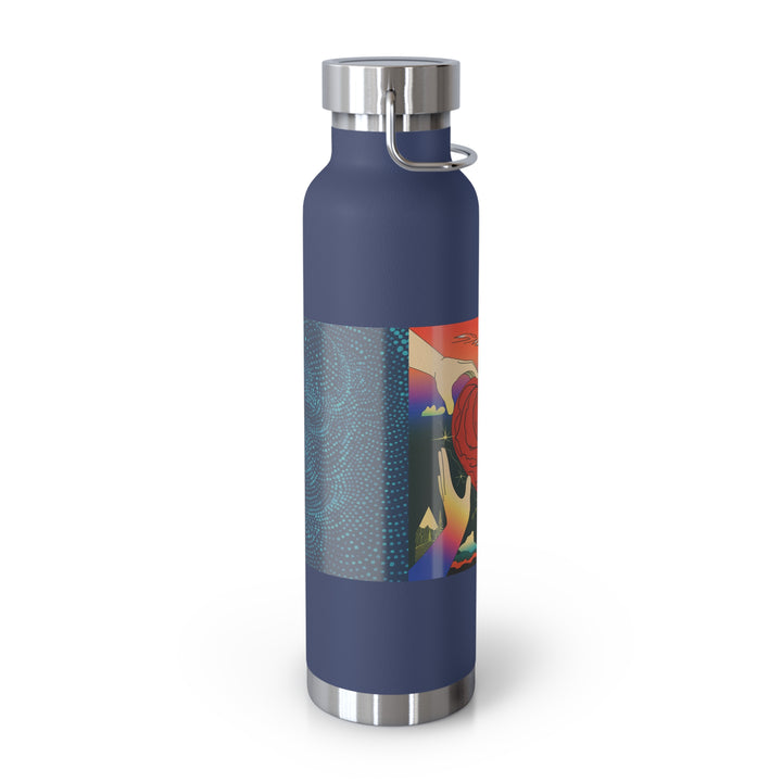 Copper Vacuum Insulated Bottle, 22oz - Give You My Heart