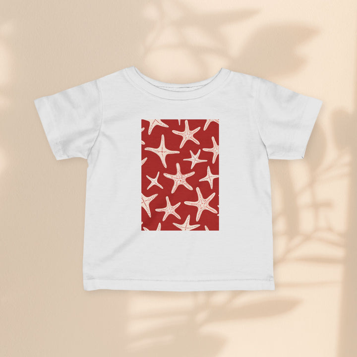 Infant Fine Jersey Tee - Red Star