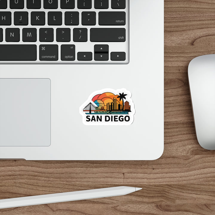 Die-Cut Stickers - San Diego California