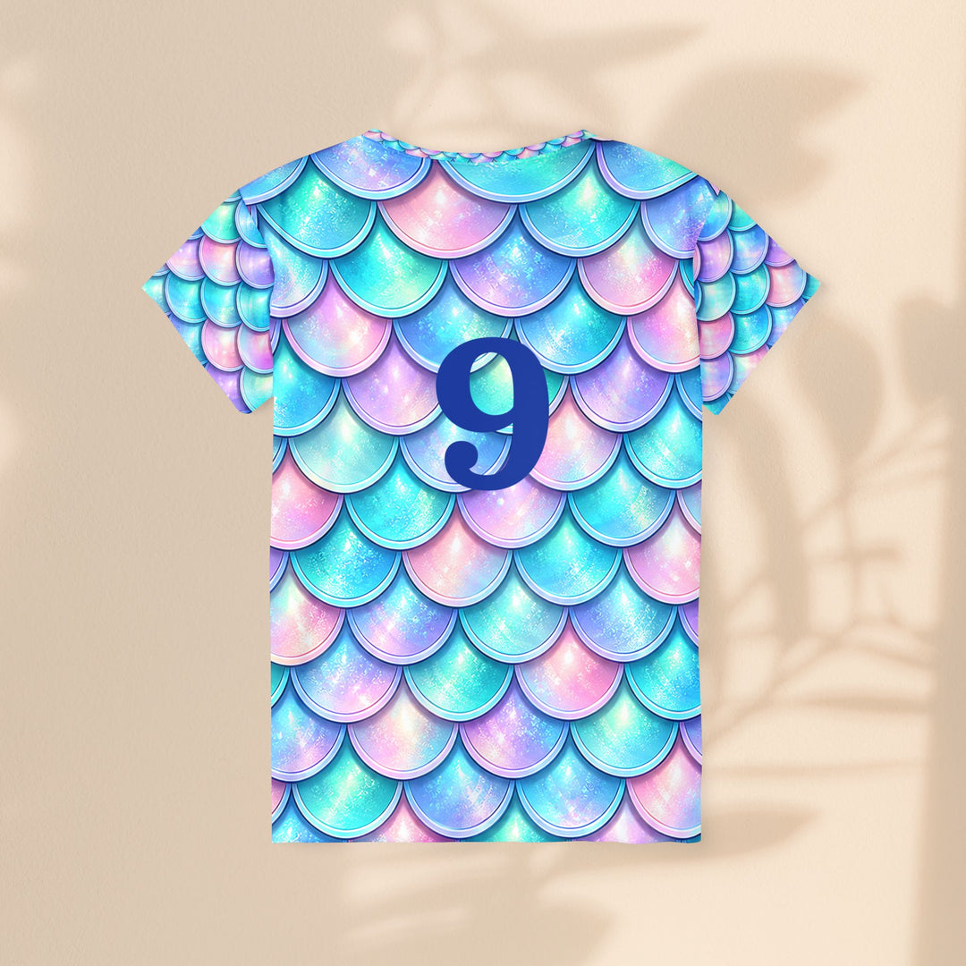 Mermaid Scale Women's Jersey — xs 9