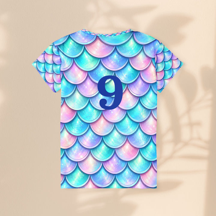 Mermaid Scale Women's Jersey — xs 9
