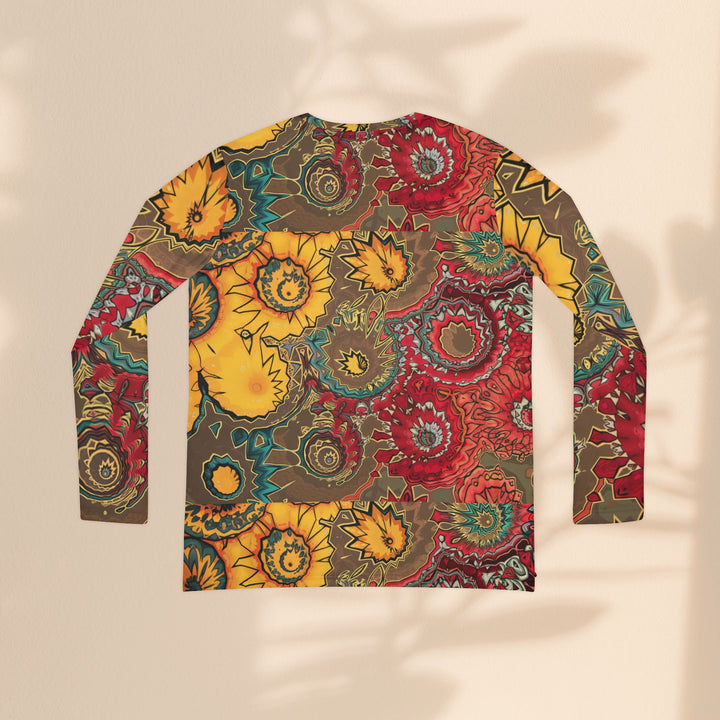 Boho V-Neck Long Sleeve — Women's All-Over Print Shirt