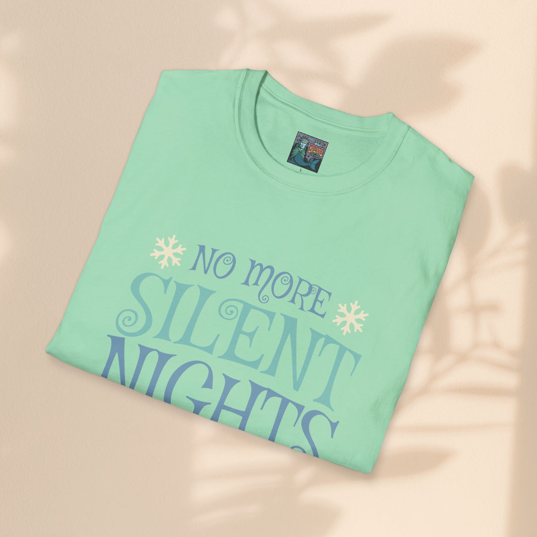 Softstyle T-Shirt - No more Silent Nights Pregnancy T-Shirt