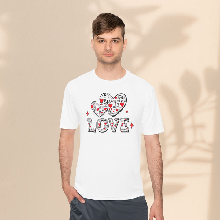 Unisex Moisture Wicking Tee - Love